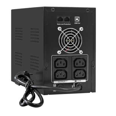 ИБП ExeGate SpecialPro Smart LLB-2200.LCD.AVR.4C13.RJ.USB Черный