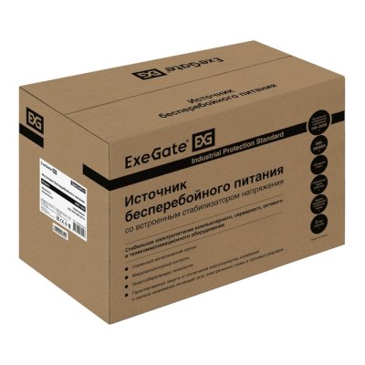 ИБП ExeGate SpecialPro UNB-1500.LED.AVR.2SH.3C13 Черный