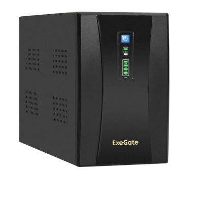 ИБП ExeGate SpecialPro UNB-2200.LED.AVR.2SH.RJ.USB Черный