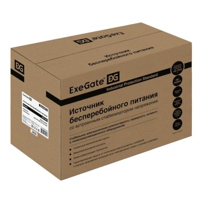 ИБП ExeGate SpecialPro UNB-3000.LED.AVR.3SH.2C13.RJ.USB EX292614RUS Черный