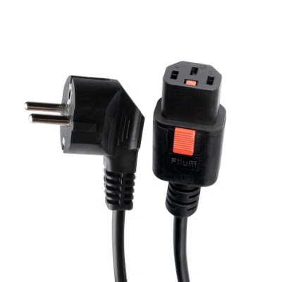 кабель питания Filum FL-PC-CEE7/7-C13F-C1-1.8-BK