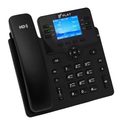 IP телефон Flat Phone B6P RU Черный