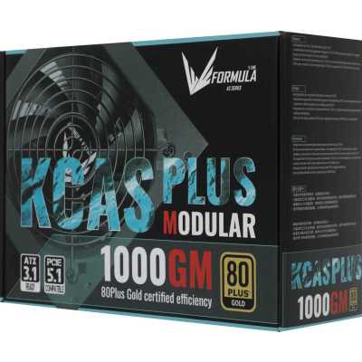 блок питания Formula KCAS Plus 1000GM ACPG-KPK0FEC.12 Черный