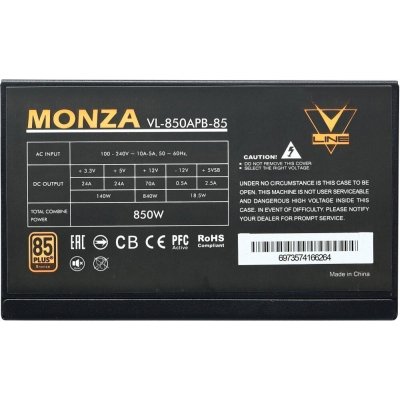 блок питания Formula V-Line Monza VL-850APB-85 Черный