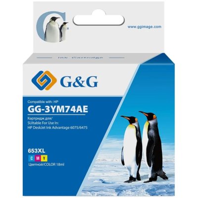 картридж G&G GG-3YM74AE многоцветный