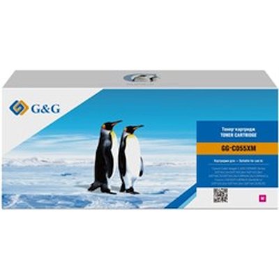 картридж G&G GG-C055XM малиновый