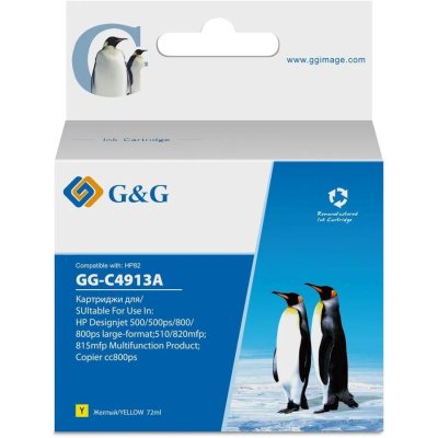 картридж G&G GG-C4913A желтый