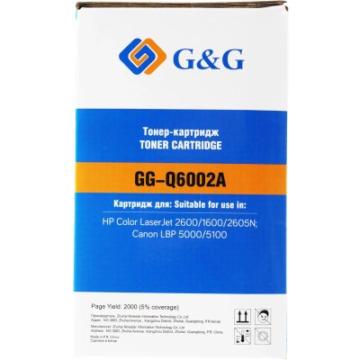 картридж G&G GG-Q6002A желтый