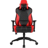 игровое кресло Gamdias Hercules E1 L черно-красный