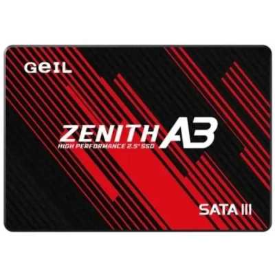 SSD диск GeIL Zenith A3 250Gb A3AC16I250A Красный, чёрный