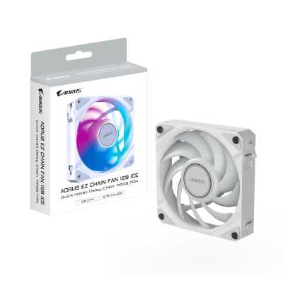 кулер GigaByte Aorus EZ Chain Fan 120 GP-ECFAN1201 ICE Белый