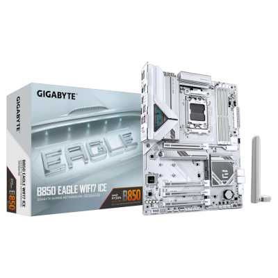 материнская плата GigaByte B850 Eagle WiFi7 ICE Черный