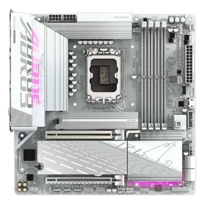 материнская плата GigaByte B860M Aorus Elite WIFI6E ICE Черный