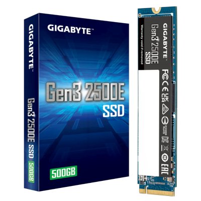 SSD диск GigaByte Gen3 2500E 500Gb G325E500G Синий