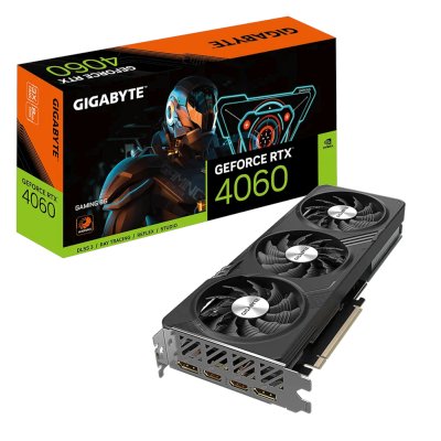 видеокарта GigaByte nVidia GeForce RTX 4060 8Gb GV-N4060GAMING-8GD
