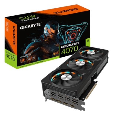 видеокарта GigaByte nVidia GeForce RTX 4070 12Gb GV-N4070GAMING OC-12GD