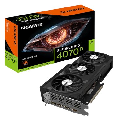 видеокарта GigaByte nVidia GeForce RTX 4070 Ti 12Gb GV-N407TWF3-12GD