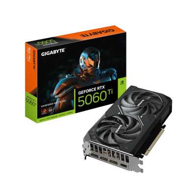 видеокарта GigaByte nVidia GeForce RTX 5060 Ti 16Gb GV-N506TWF2MAX OC-16GD