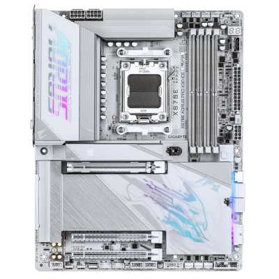 материнская плата GigaByte X870E Aorus Pro X3D ICE Черный