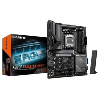 материнская плата GigaByte X870E Eagle X3D WiFi7 Черный