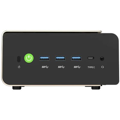 компьютер GMKtec NucBox EVO-T1/I9-285H/64GB+1TB Золотистый, черный