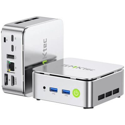 компьютер GMKtec NucBox G10/3500U/16GB+512GB Серебристый