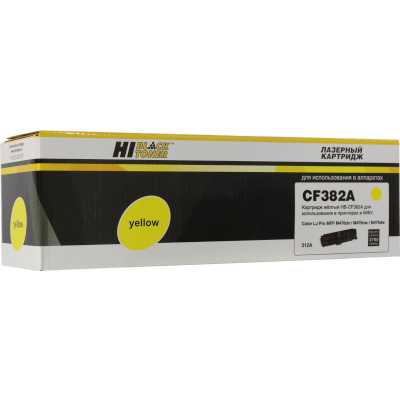 картридж Hi-Black HB-CF382A желтый
