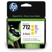 картридж HP 712 3-Pack 3ED79A желтый