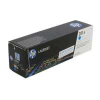 картридж HP 201A CF401A голубой