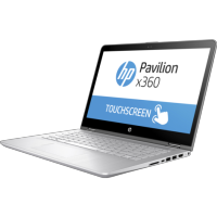 ноутбук HP Pavilion x360 14-ba105ur Серебристый