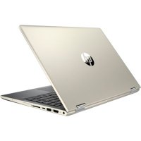 ноутбук HP Pavilion x360 14-cd0017ur Золотой