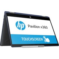 ноутбук HP Pavilion x360 14-cd0019ur Синий