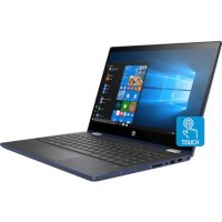 ноутбук HP Pavilion x360 14-cd1012ur Синий