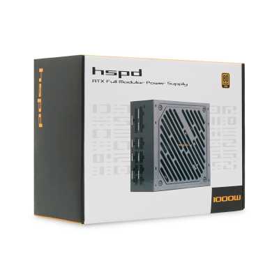 блок питания HSPD 1000W HST-1000GF-BK Черный