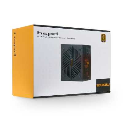 блок питания HSPD 1200W HSI-1200GF-BK Черный