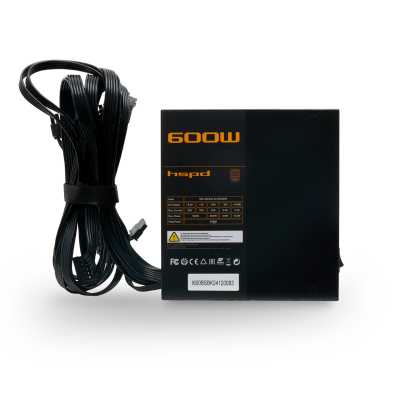блок питания HSPD 600W HSI-600BS-BK Черный