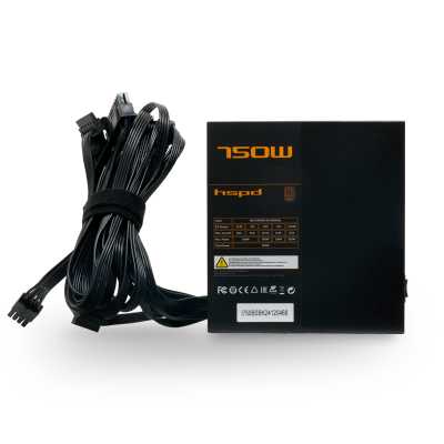 блок питания HSPD 750W HSI-750BS-BK Черный
