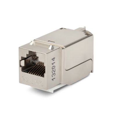 вставка Hyperline KJNE-8P8C-C5e-90-SH-F-WH