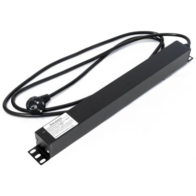 блок розеток Hyperline SHE19-6SH-S-2.5EU