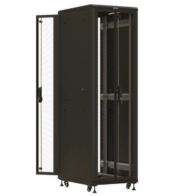 телекоммуникационный шкаф Hyperline TTBR-4262-DD-RAL9004 Черный