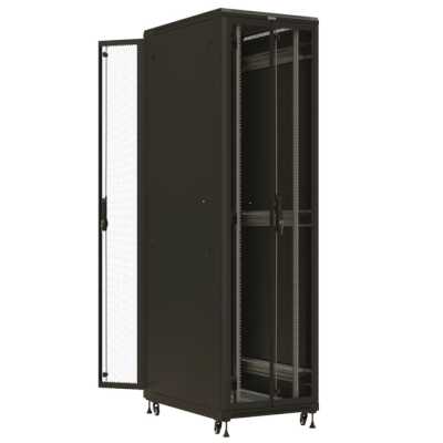 телекоммуникационный шкаф Hyperline TTBR-4281-DD-RAL9004 Черный