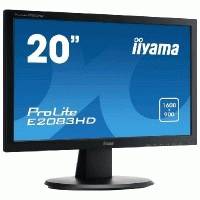 монитор Iiyama ProLite E2083HD-B1 Черный