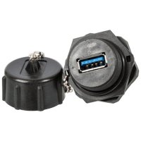 индустриальный соединительный модуль Lanmaster LAN-OK-USB30-180-WP