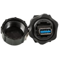 индустриальный соединительный модуль Lanmaster LAN-OK-USB30-180-WP