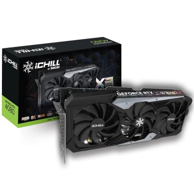видеокарта Inno3D nVidia GeForce RTX 4080 iChill X3 16Gb C40803-166XX-187049H