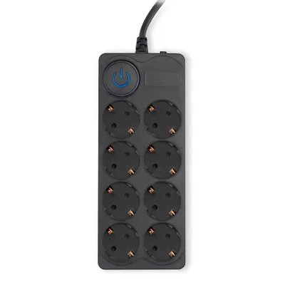 сетевой фильтр Ippon BK-8-EU-3-10-B черный