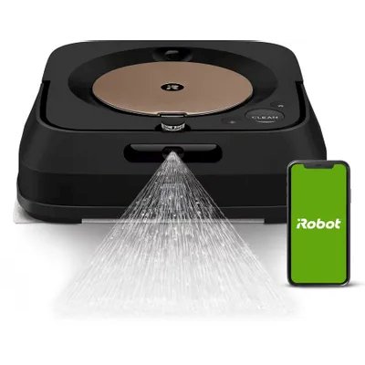 робот-пылесос iRobot Braava Jet M6 Black черный