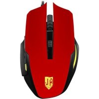 мышь Jet.A Comfort OM-U54 LED Red Красный-черный