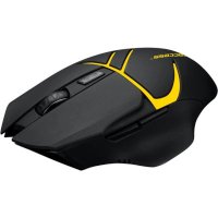 мышь Jet.A Comfort OM-U64G Black-Yellow Черный-желтый
