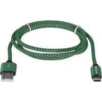 кабель Defender USB09-03T Pro Green 87816 Зеленый